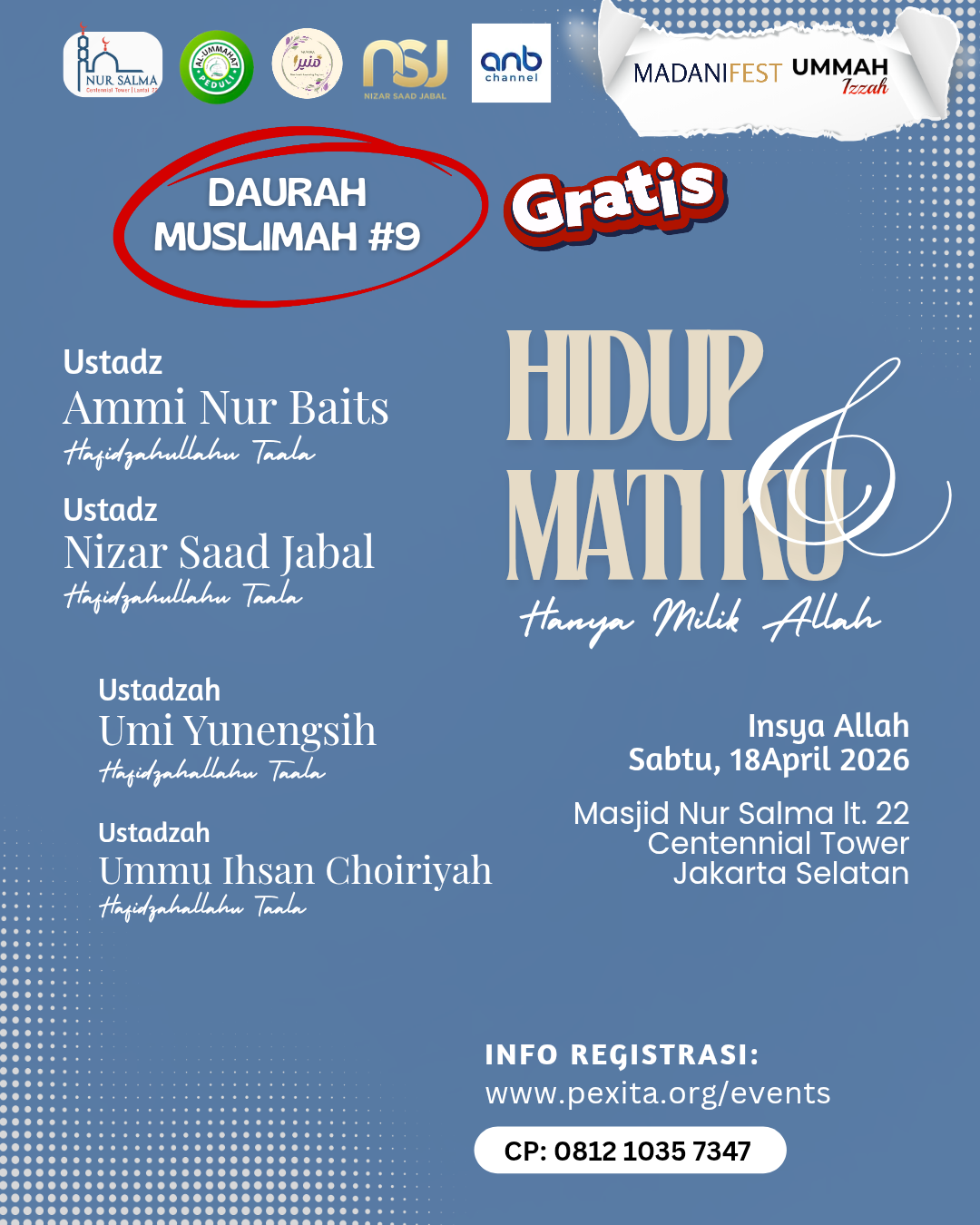 Dauroh Muslimah UMMAH IZZAH vol. 9