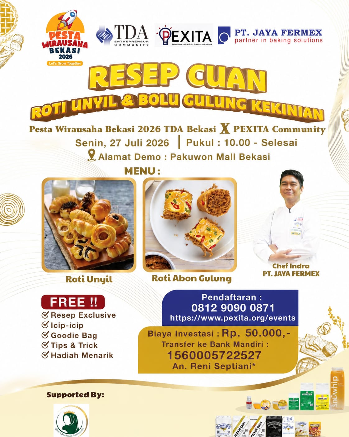 RESEP CUAN (Pexita X TDA Bekasi) 